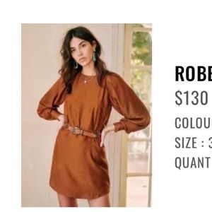 NWT Sezane dress